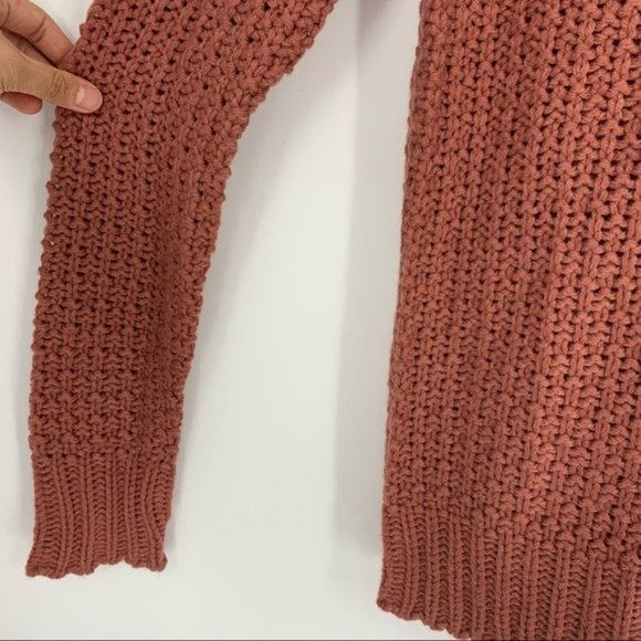 Cloth Round Neck Pink Knit Sweater NWT Small P - Picture 7 of 12